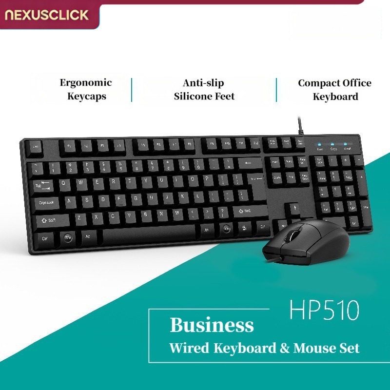 Pc Gaming All In One - Комплект проводной клавиатуры и мыши NexusClick,