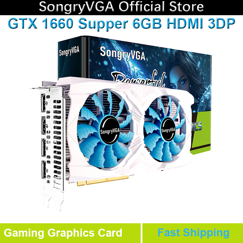Pc Gaming Gtx 1660 Super - Игровая видеокарта SongryVGA GTX 1660 Super,