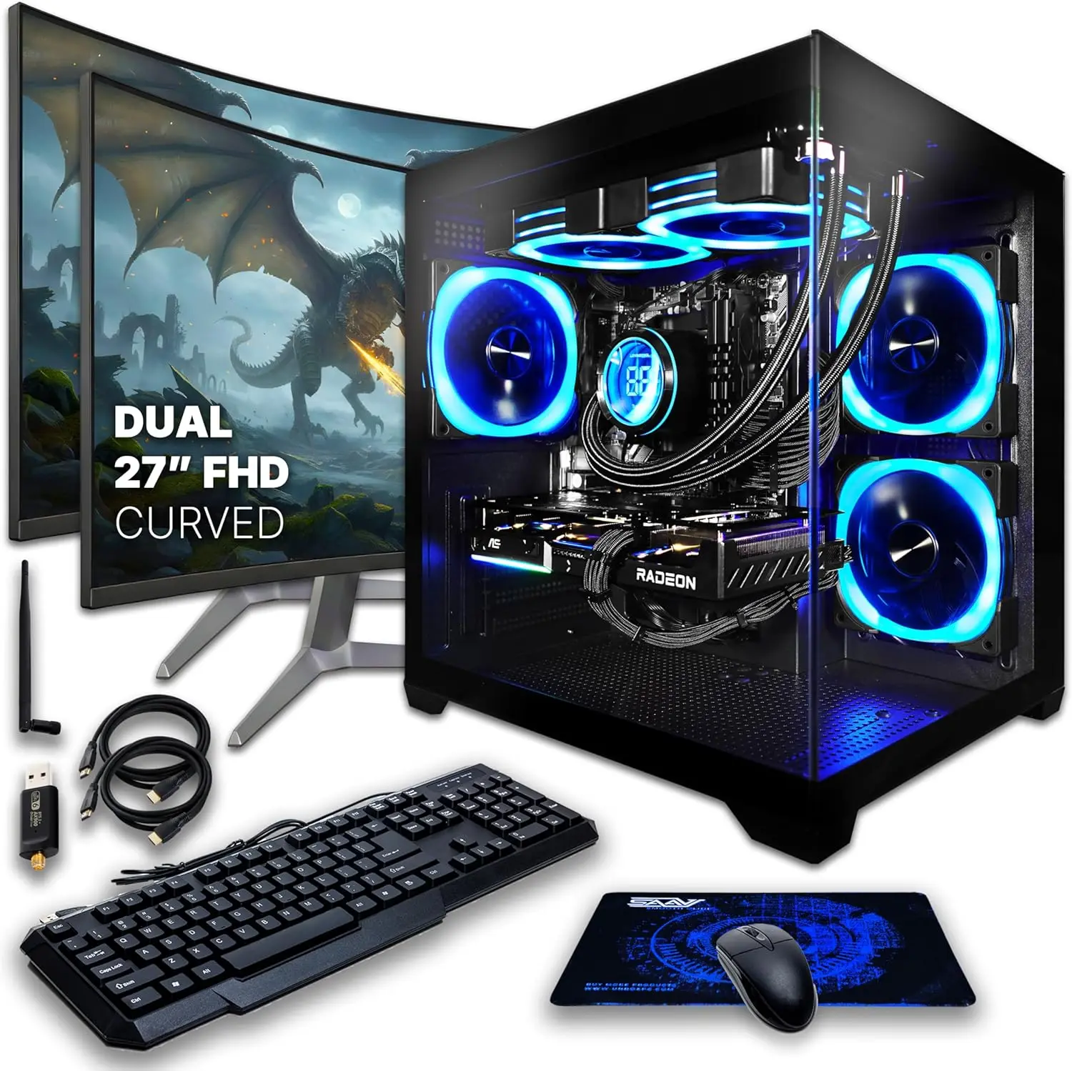 Pc Gaming Prebuilt - Игровой ПК SAAV Drex в сборе:
