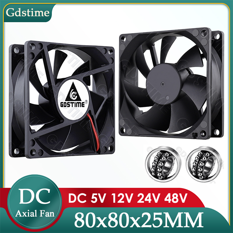 Pc Case Fan - Gdstime DC 5 В 12 В