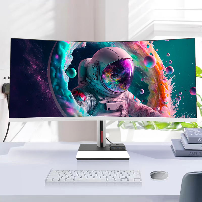 Pc Gaming Core I5 - 34-дюймовый изогнутый монитор 4K для настольного