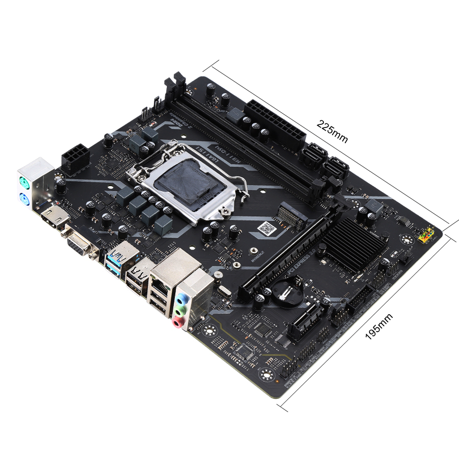 Материнская плата KLLISRE H310 – обзор и цена Pc Gaming Core I5