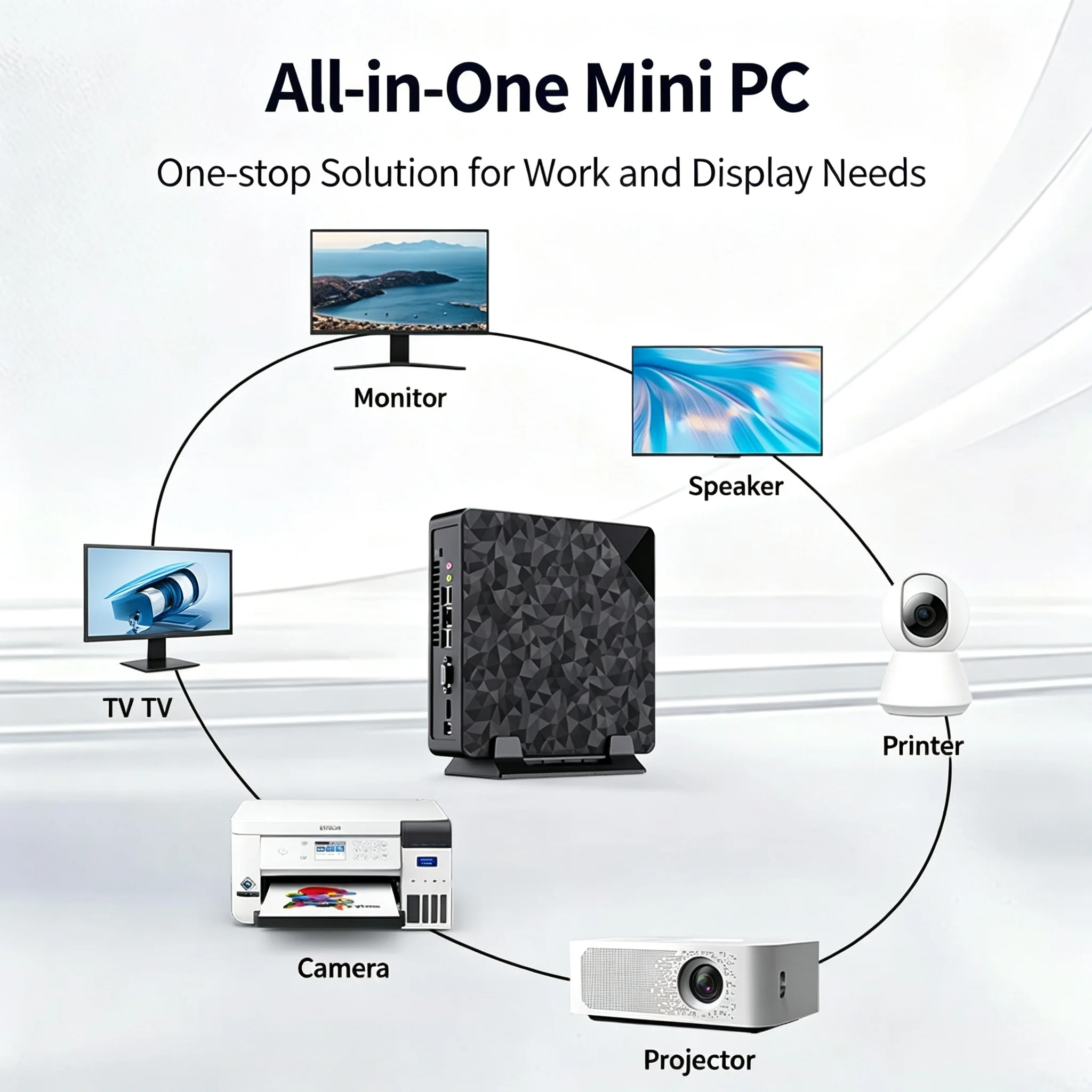 Новый эффективный мини-ПК i5 4 – обзор и цена Pc Gaming Core I5