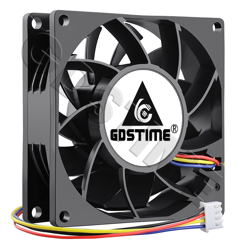 Gdstime DC 5 В 12 В 24 В Венти – обзор и цена Pc Case Fan