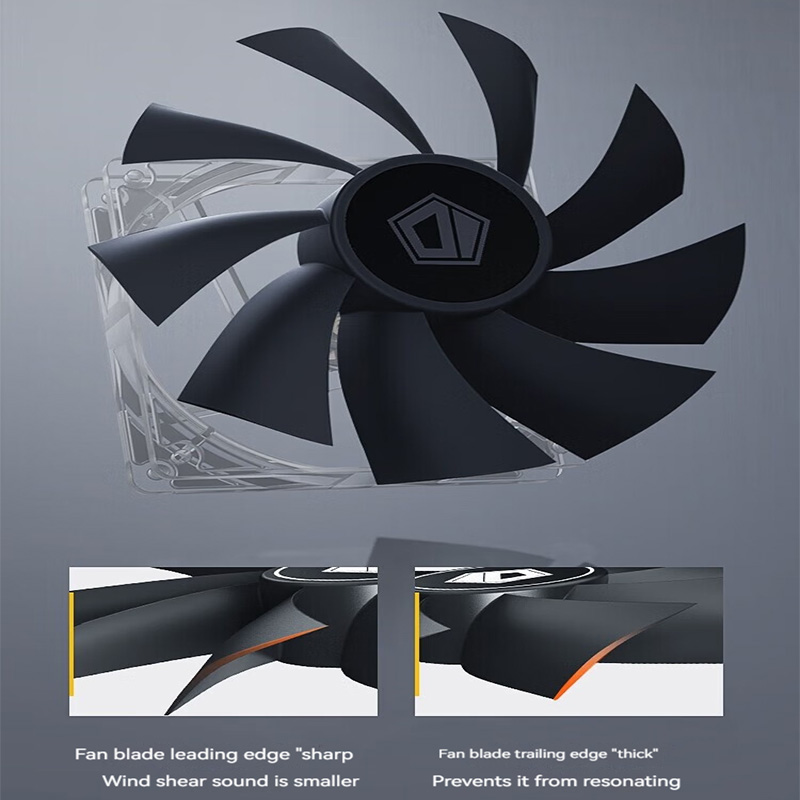 ID-COOLING XF-120-K 120 мм 4-к – обзор и цена Pc Case Fan