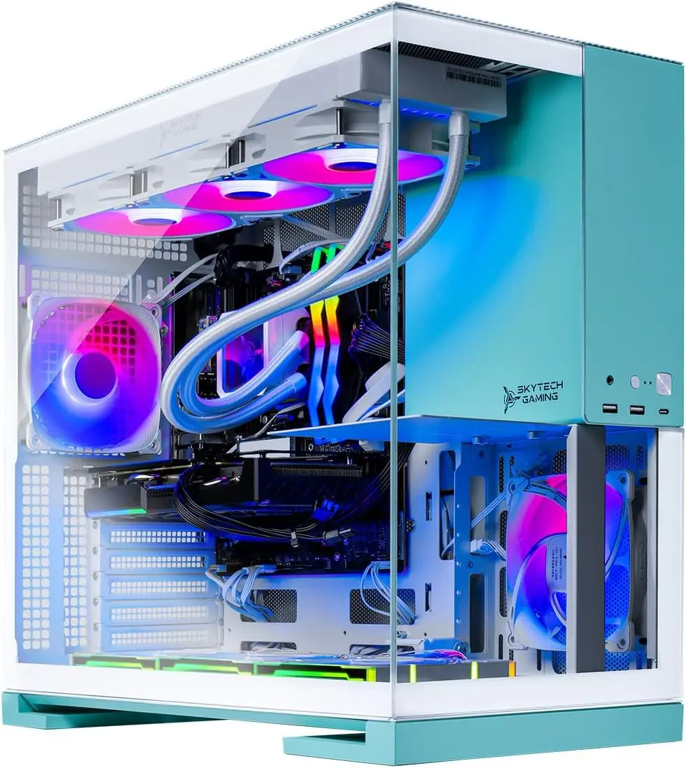 Игровой ПК Skytech Gaming Aqua – обзор и цена Pc Gaming Nvidia 5080