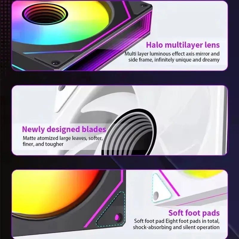 Вентилятор для ПК LDPCSJ Prism – обзор и цена Pc Case Fan