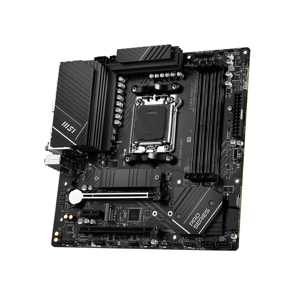 MSI PRO B650M-A WIFI Материнск – обзор и цена Pc Gaming Core I5