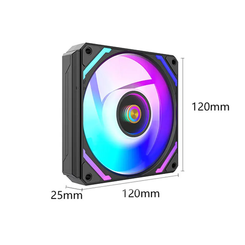 UPSIREN WF-120 ARGB PWM 3 шт.  – обзор и цена Pc Case Fan